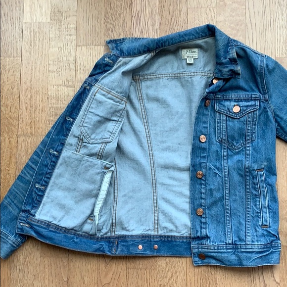 JCrew Trade Mark Denim Jean Jacket - Picture 4 of 7